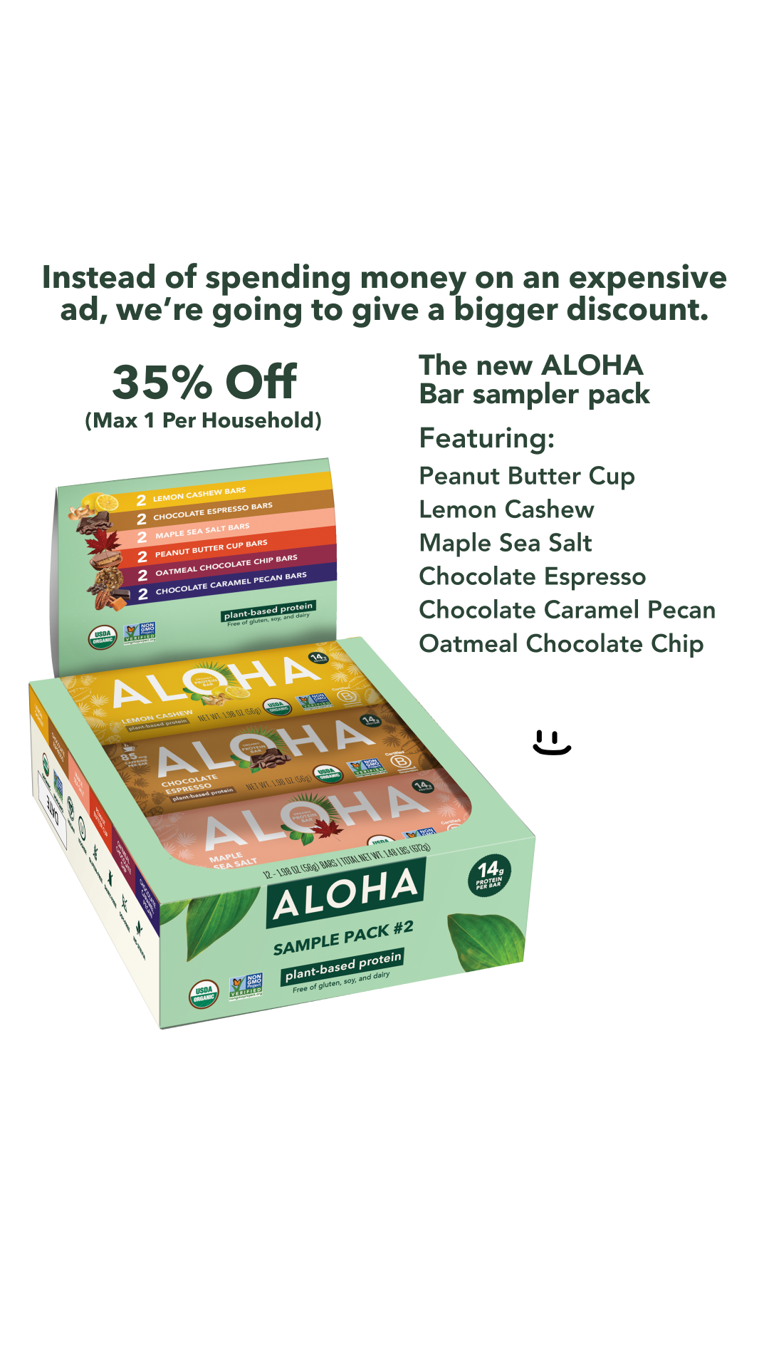 ALOHA Facebook ad