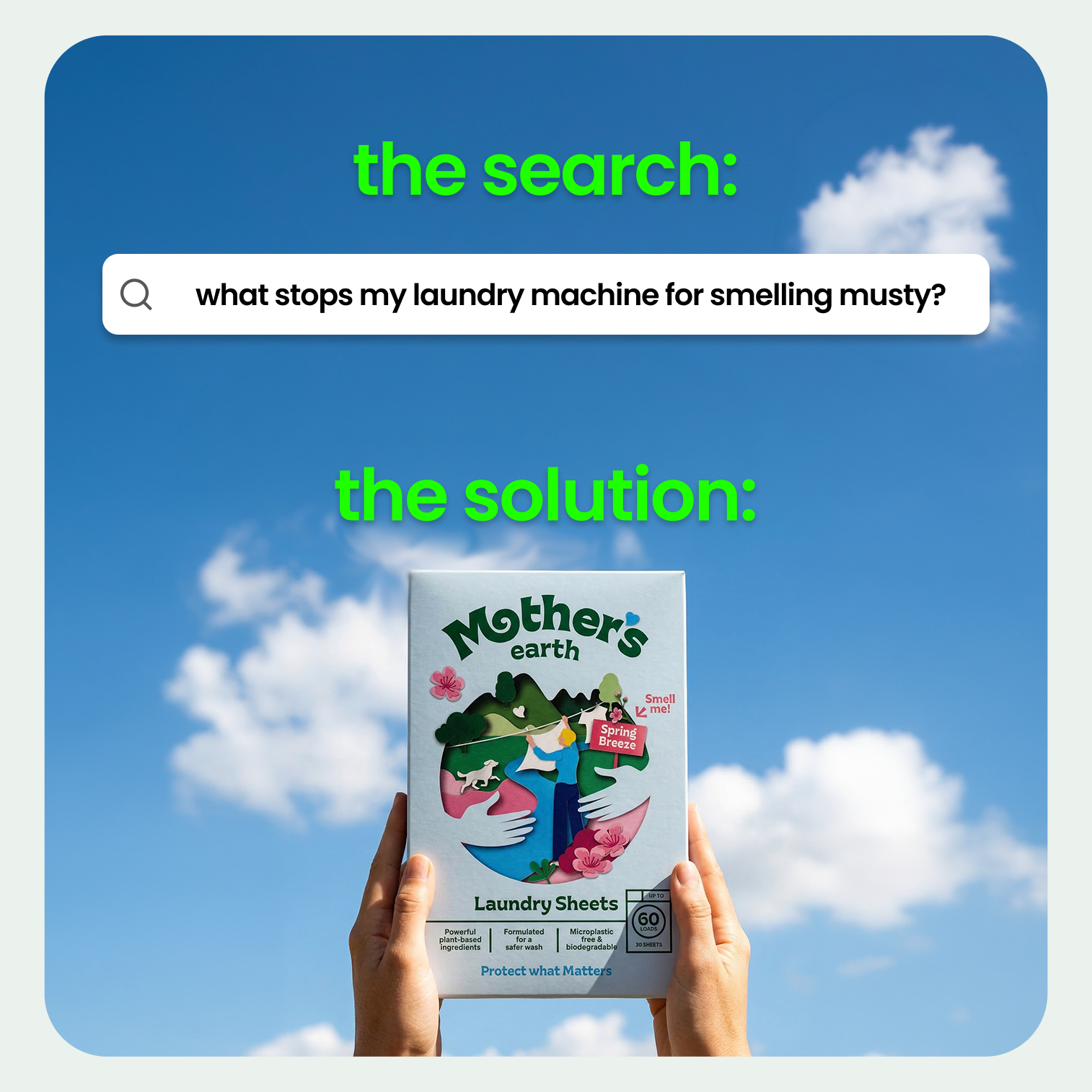 Mothers Earth Facebook ad