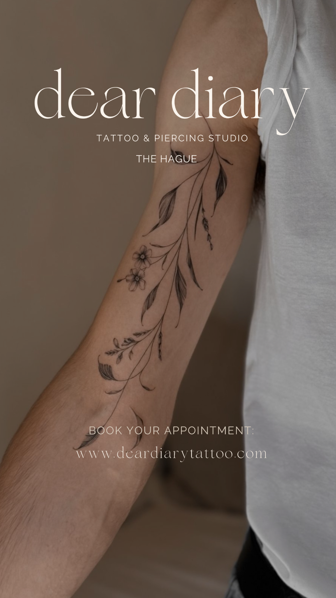 Dear Diary Tattoo Facebook ad from Oct 12, 2025