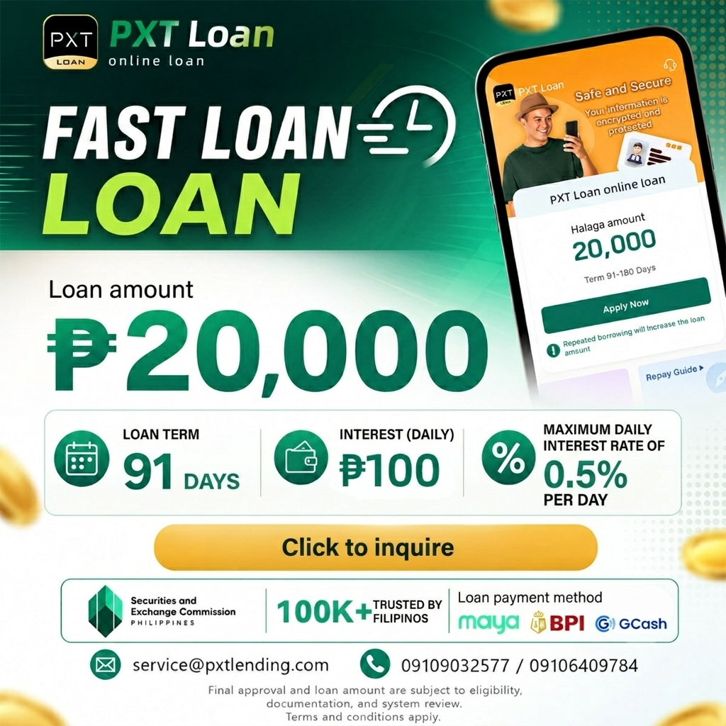 PXTLoan-And-B Facebook ad: Trusted Online Lending Platform
