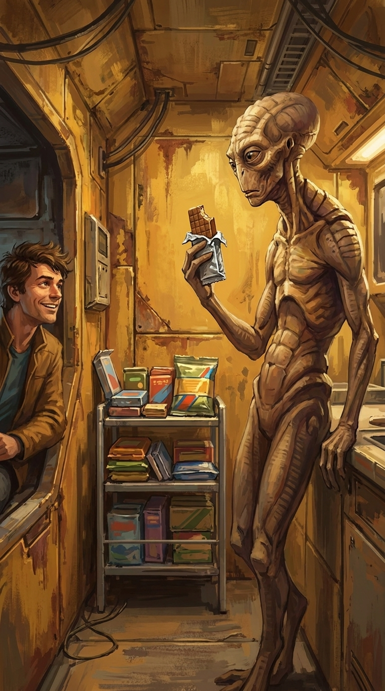 SciFi Adventures Facebook ad: Crazy Old Man Was Right