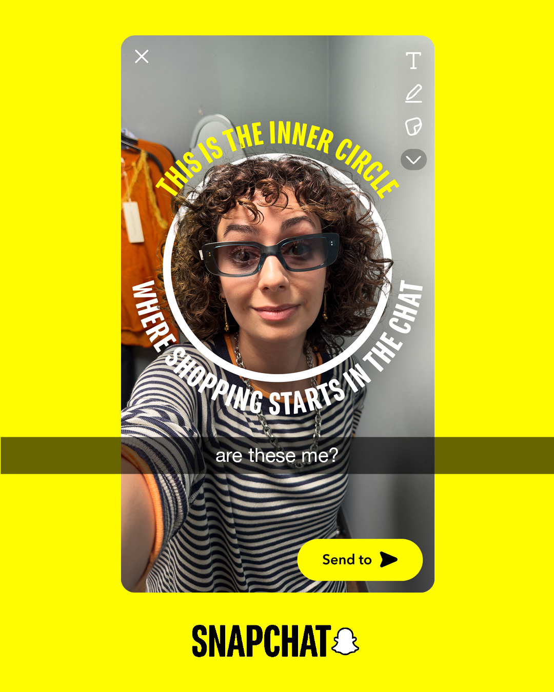 Snapchat for Business Facebook ad