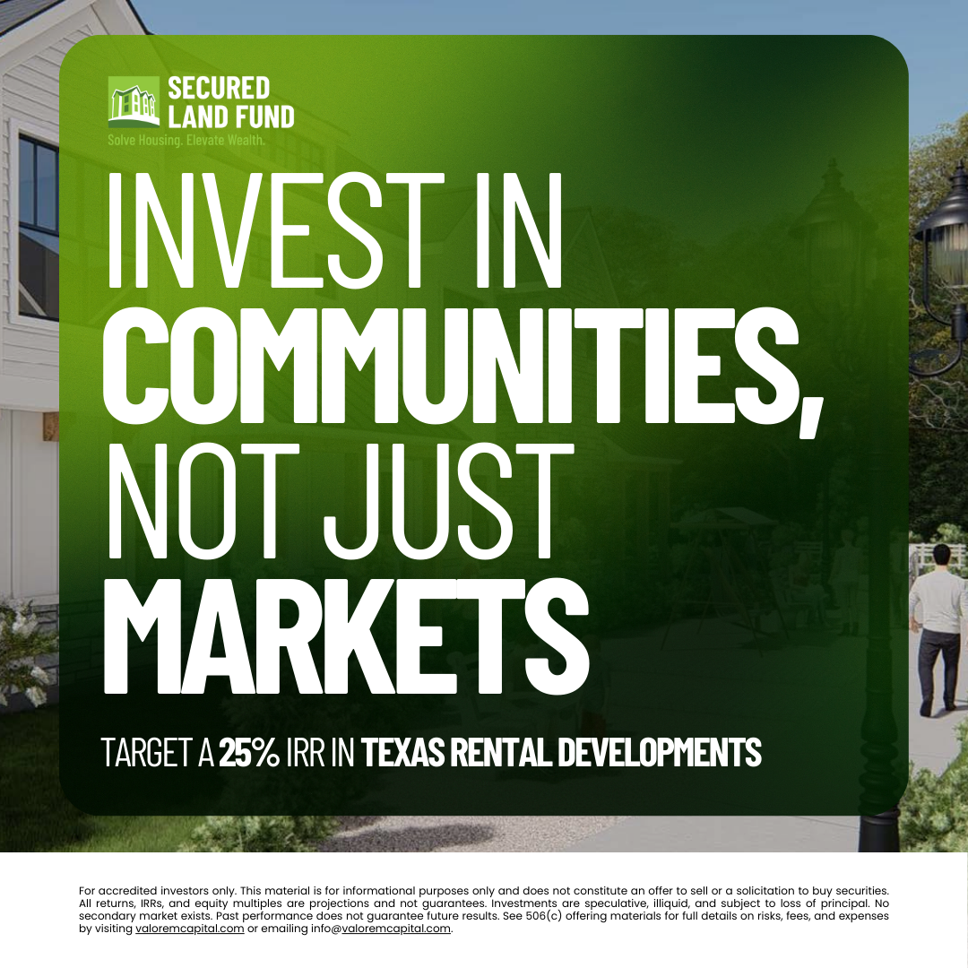 Secured Land Fund Facebook ad