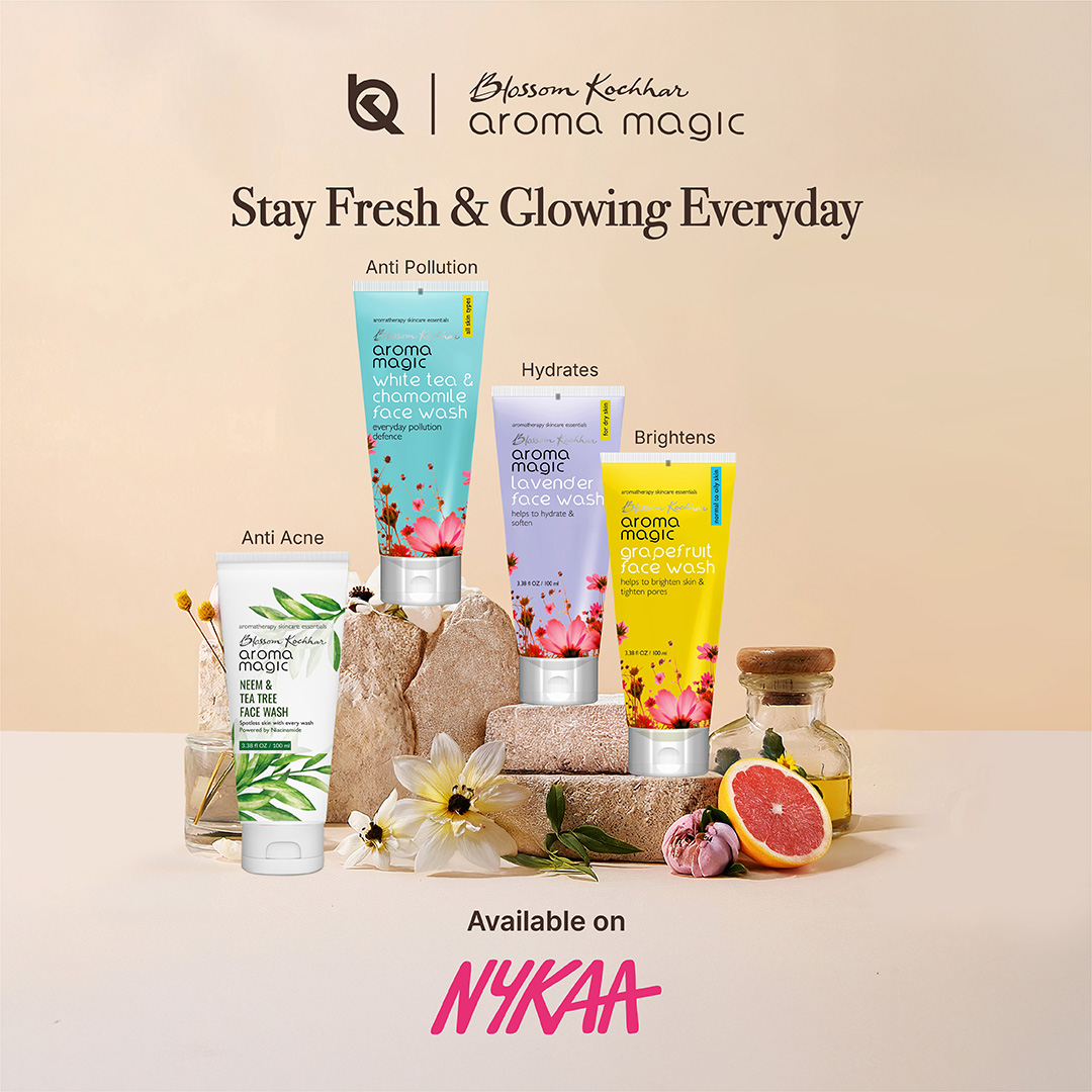 Blossom Kochhar Facebook ad: Pick Your Aroma Magic Favorite's on Nykaa!