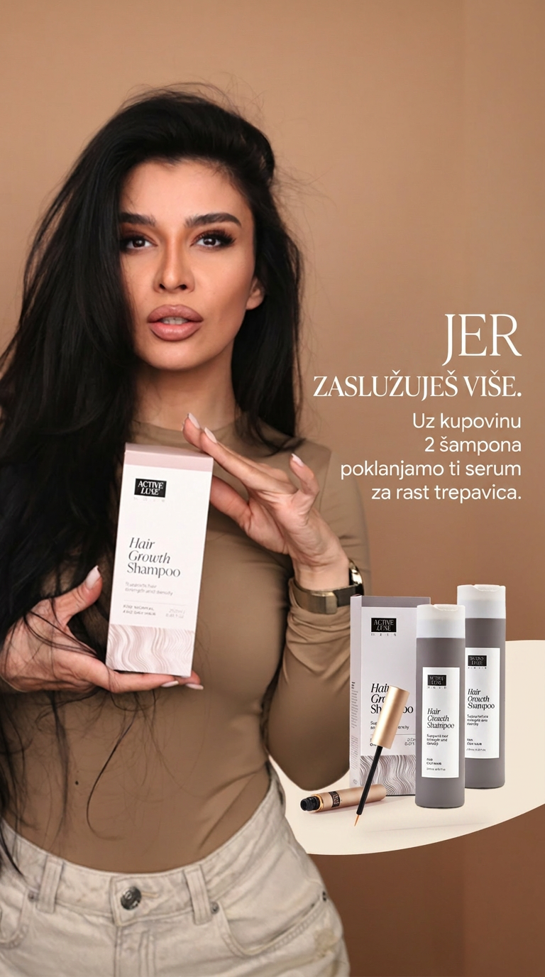 Active Luxe Cosmetics BiH Facebook ad from Jul 2, 2026