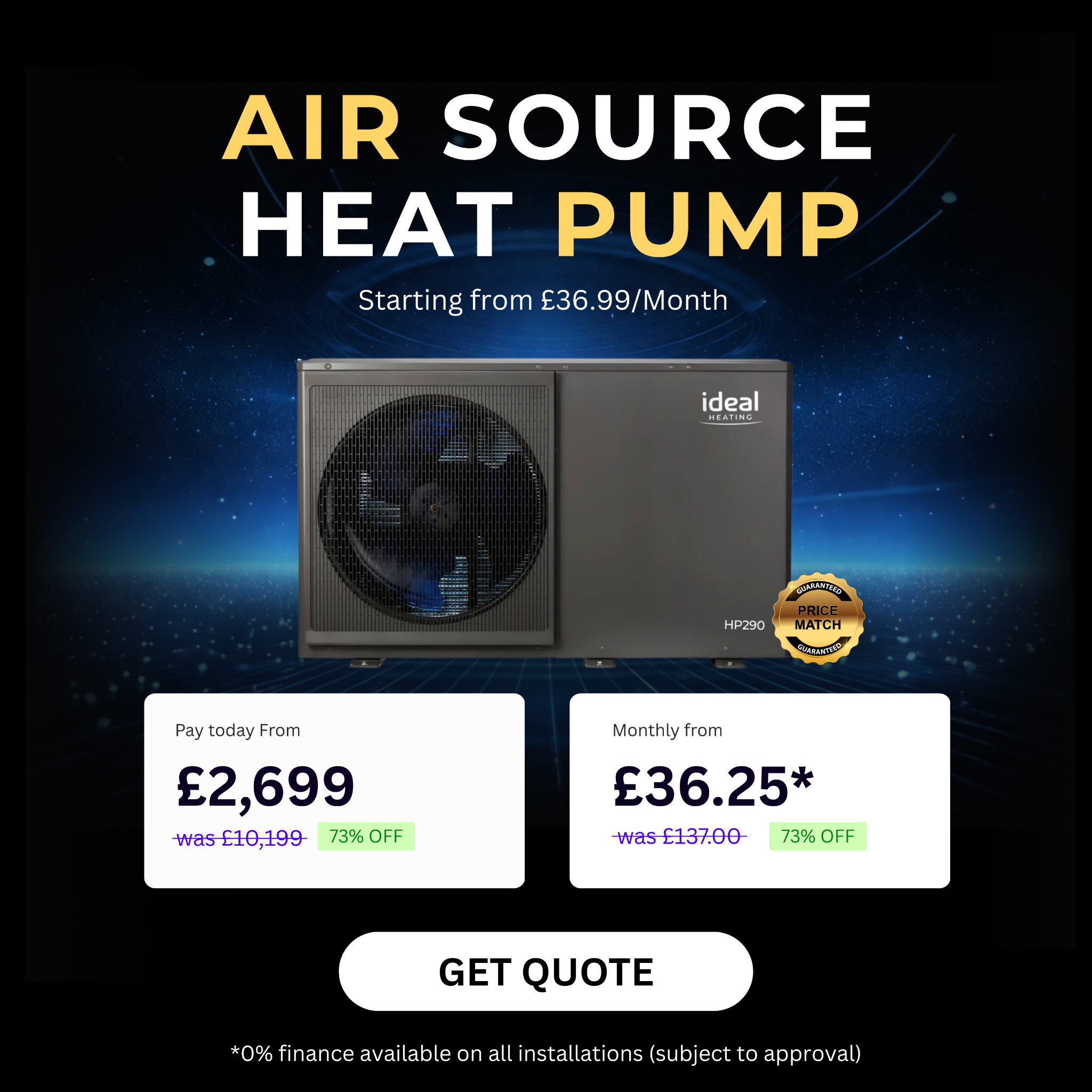 Simple green energy Facebook ad from Mar 12, 2026