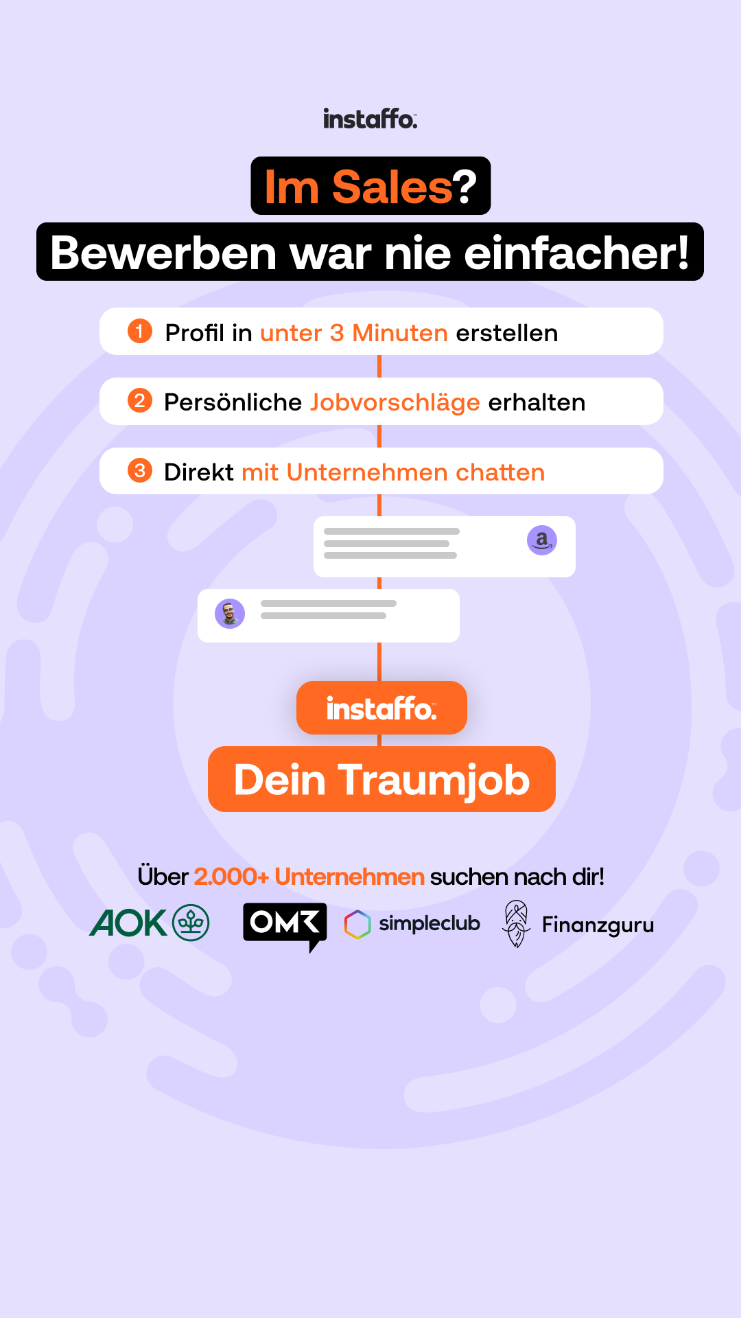 instaffo Facebook ad