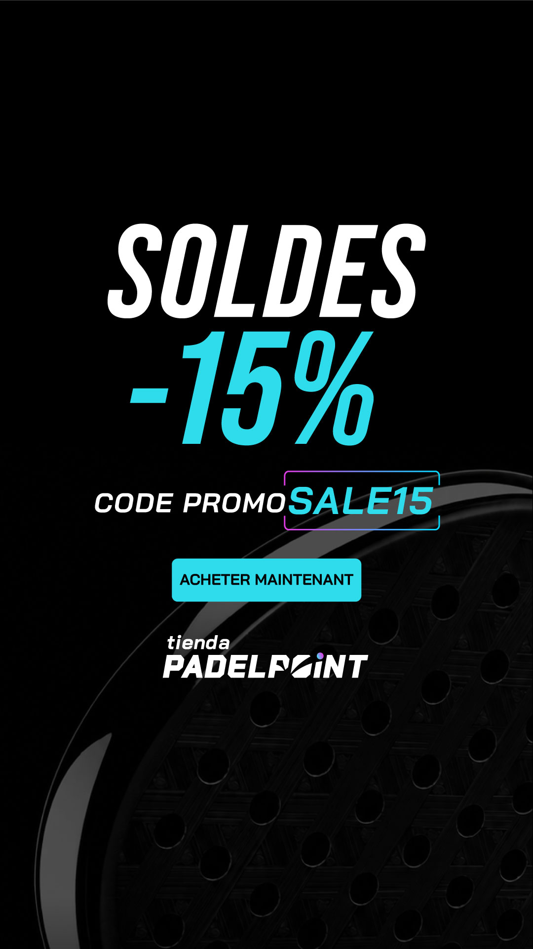 Tienda Padelpoint Facebook ad