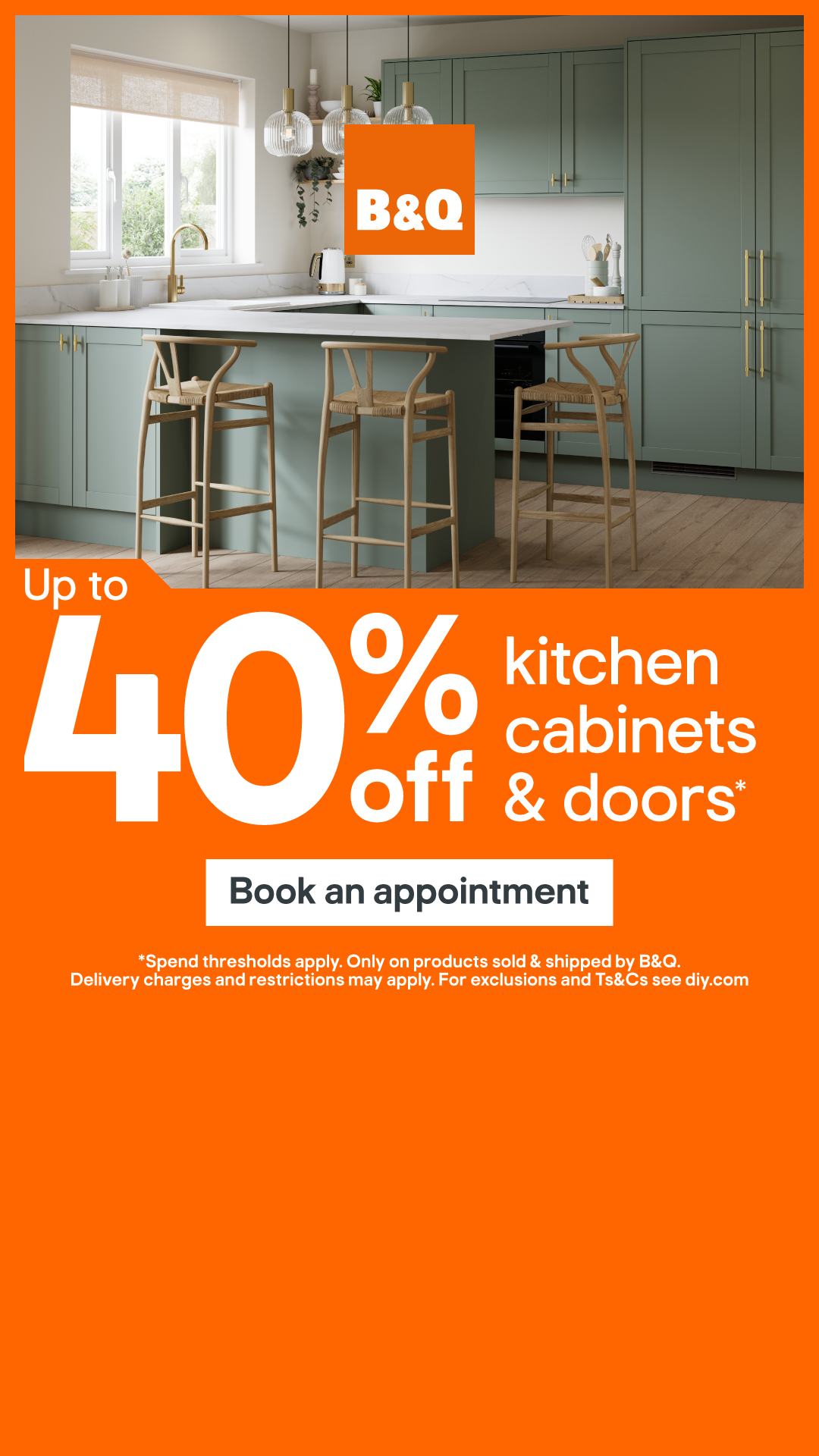 B&Q Facebook ad: Start Planning