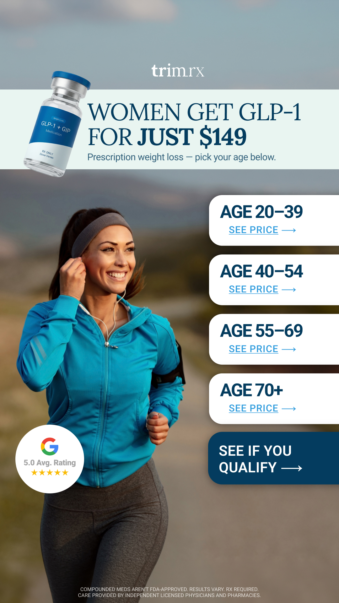 Over 40 & Thriving Facebook ad: Struggling with Weight Loss? Try This.