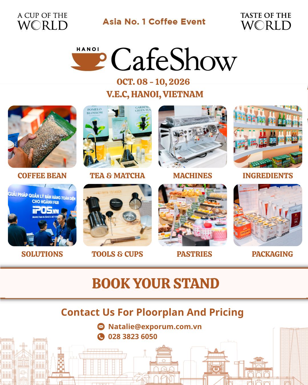 Cafe Show Viet Nam Facebook ad: CAFE SHOW VIỆT NAM: HỆ SINH THÁI F&B…