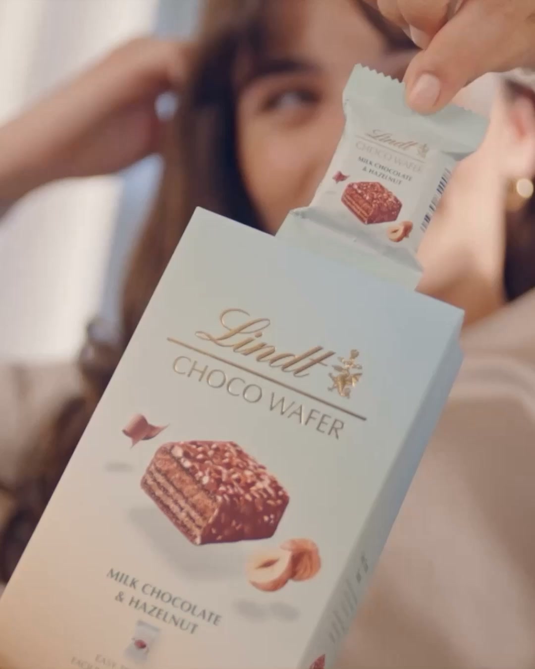 Lindt Facebook ad: Lindt Choco Wafer