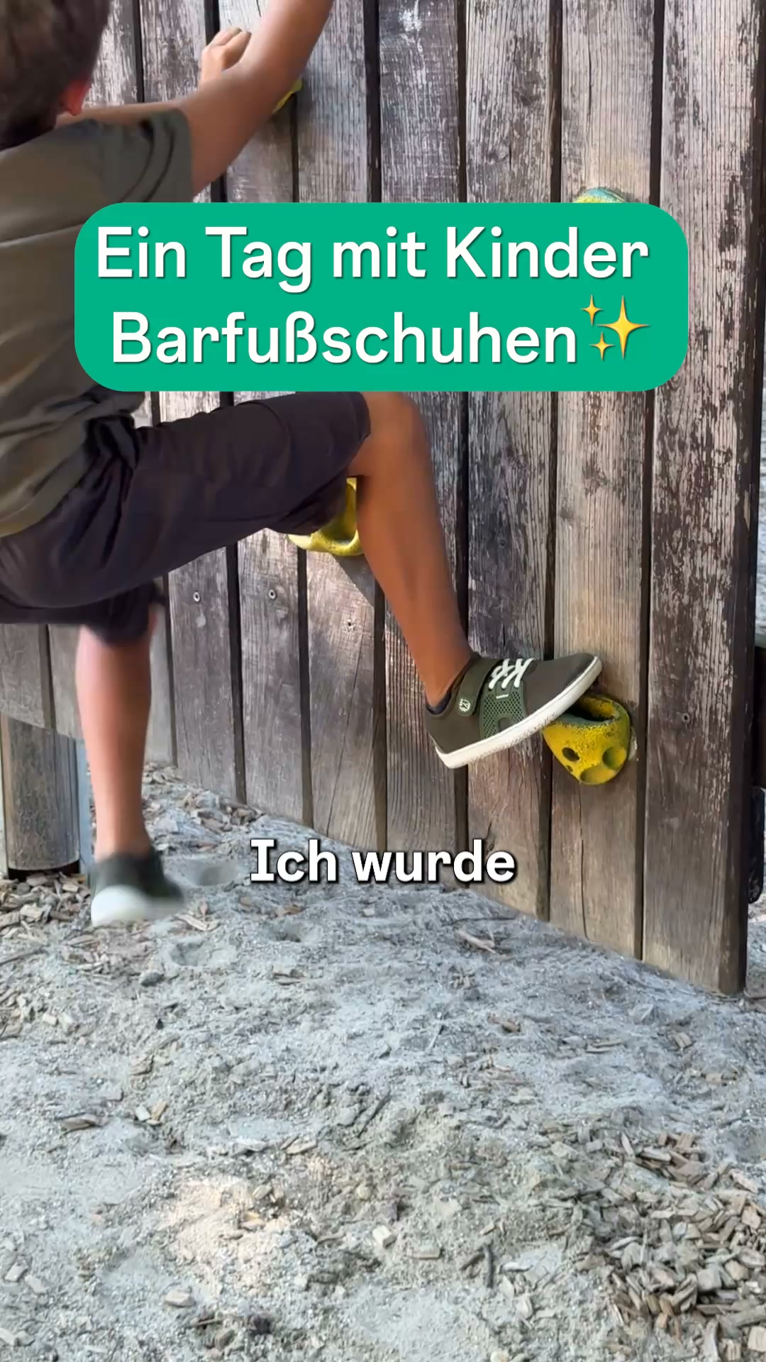 Freiluftkind Facebook ad: Die Schuhe, die dein Kind lieben wird