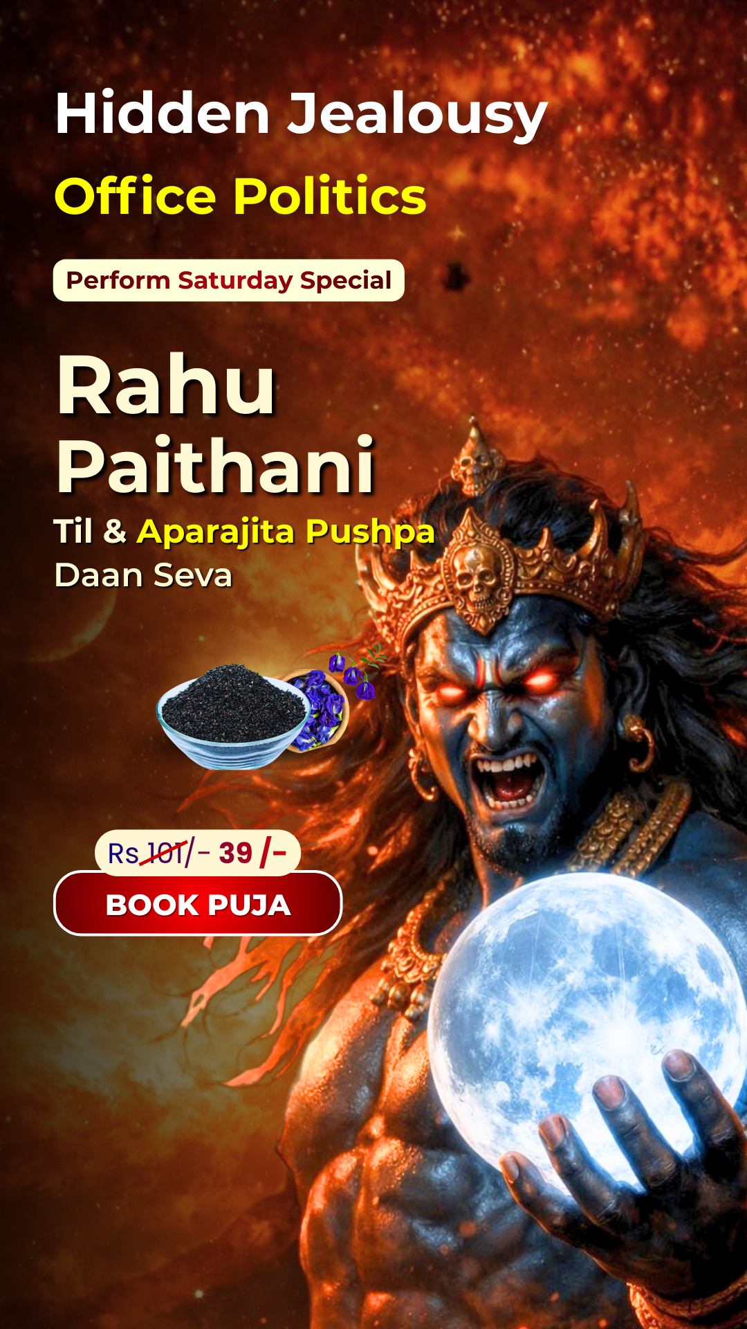 Utsav App : India’s most Loved  Puja Booking App Facebook ad
