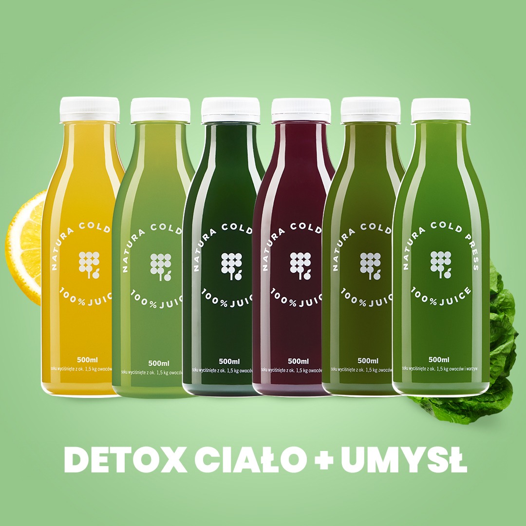Natura Cold Press Facebook ad: Kuracja sokowa dopasowana… do Ciebie!