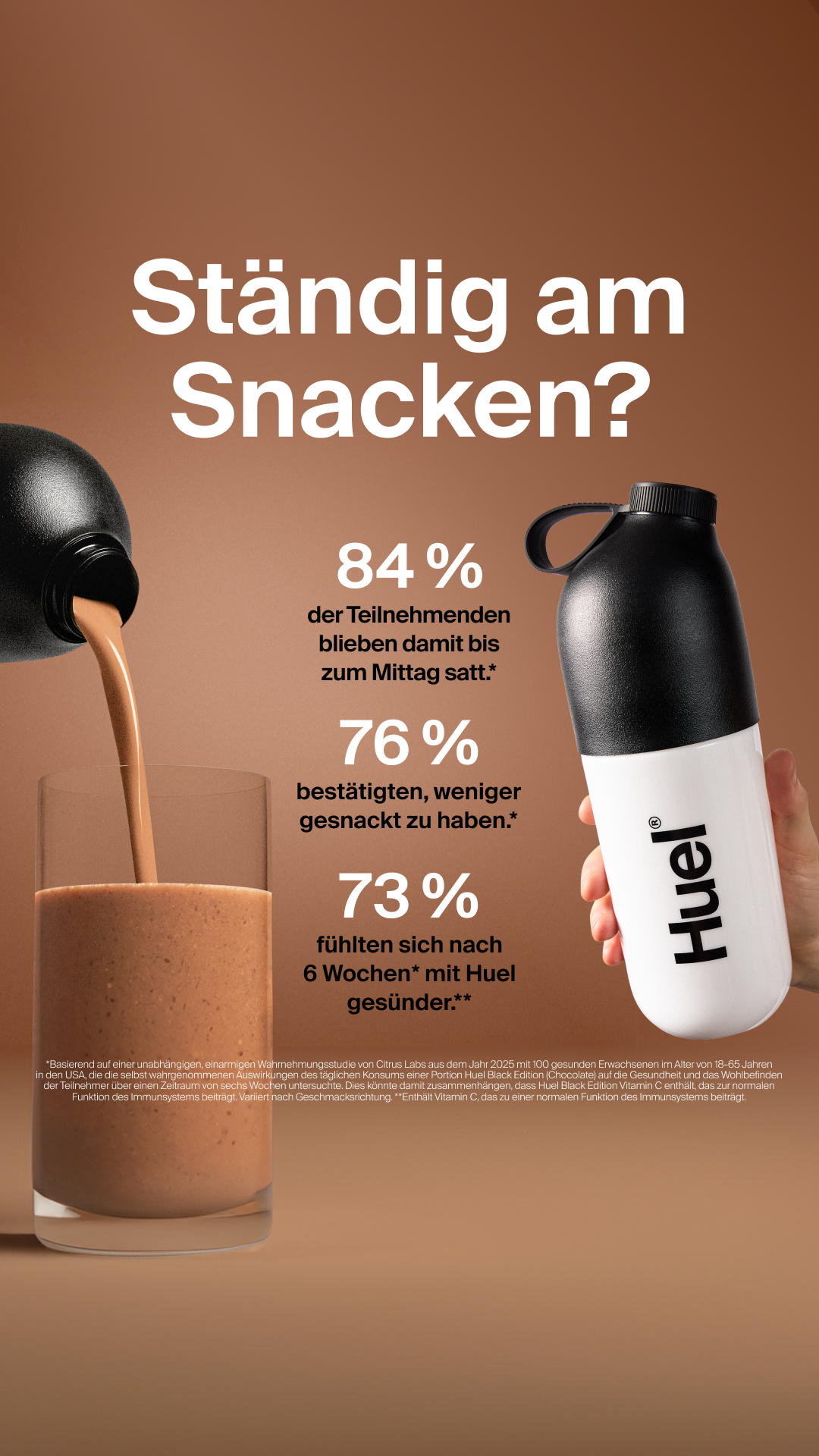 Huel Facebook ad