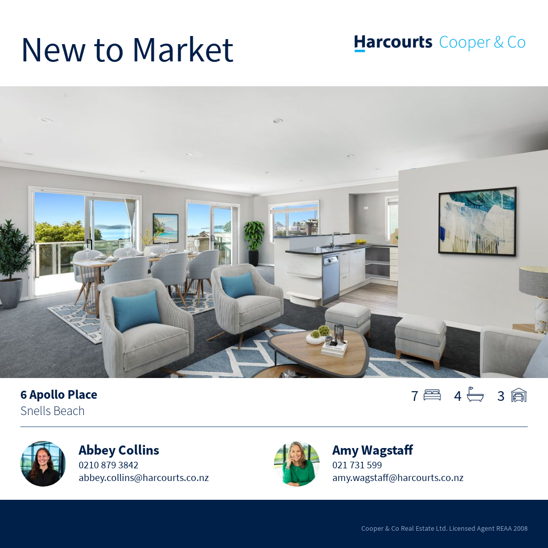 Harcourts Cooper & Co Real Estate Facebook ad