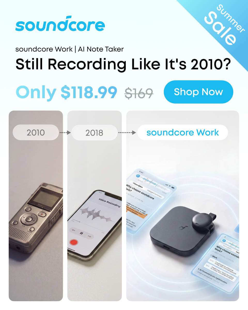 soundcore Facebook ad