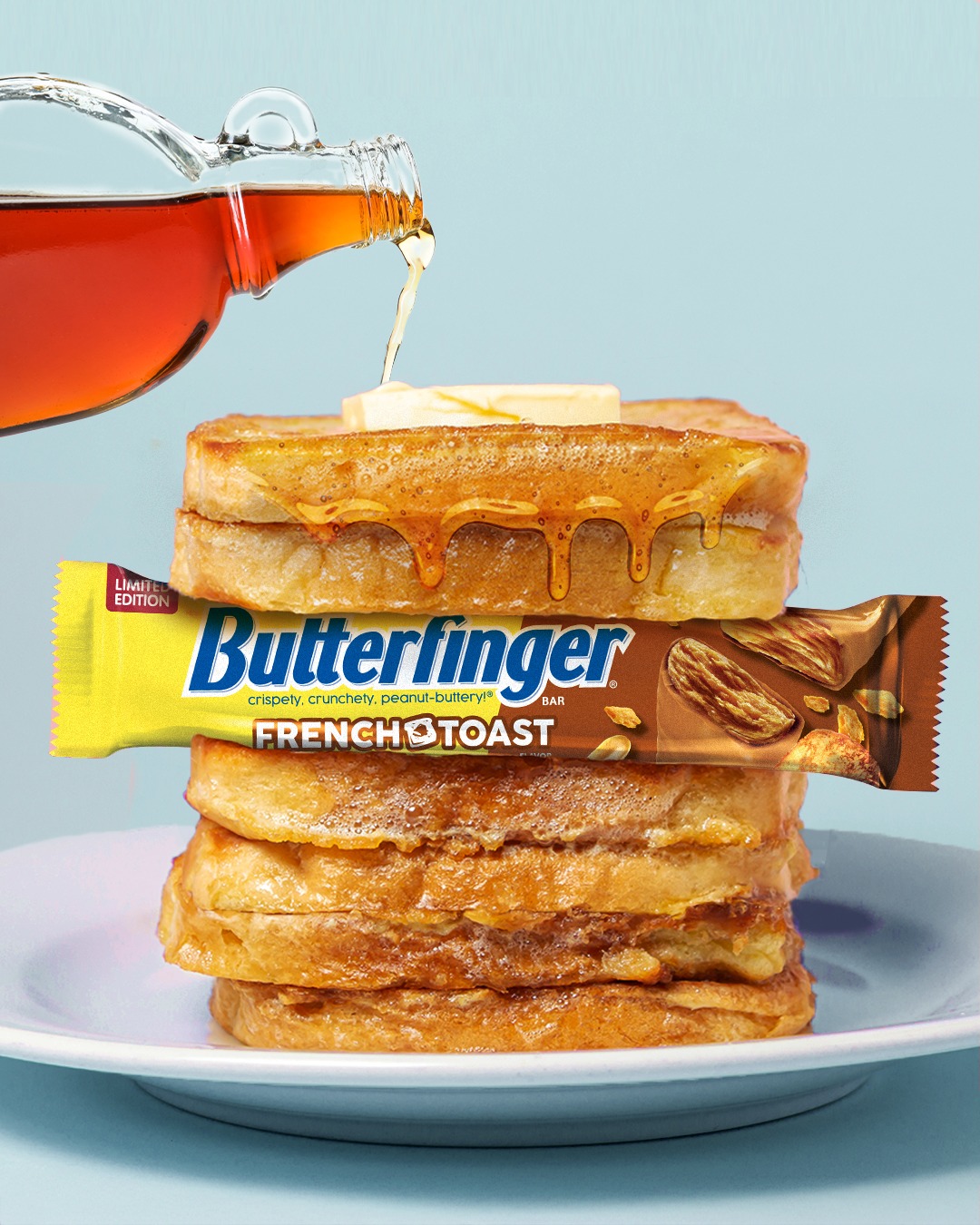 Butterfinger Facebook ad: Butterfinger French Toast Bar