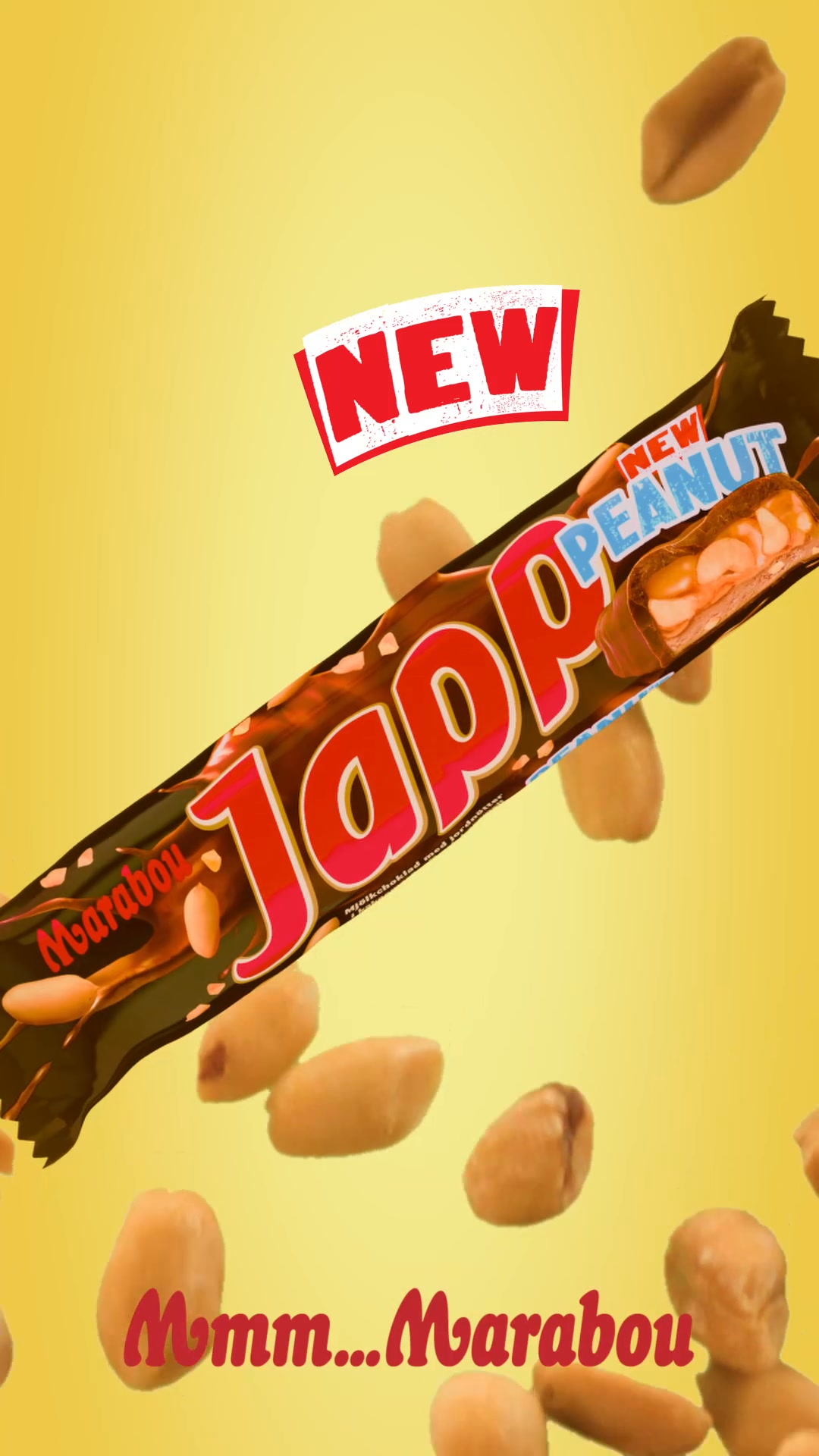 Marabou Suomi Facebook ad: Mmm. Marabou