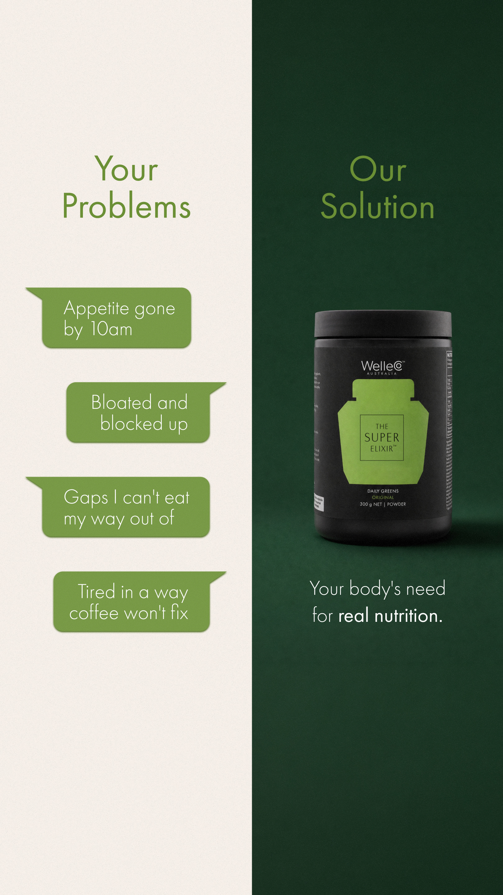 WelleCo Facebook ad