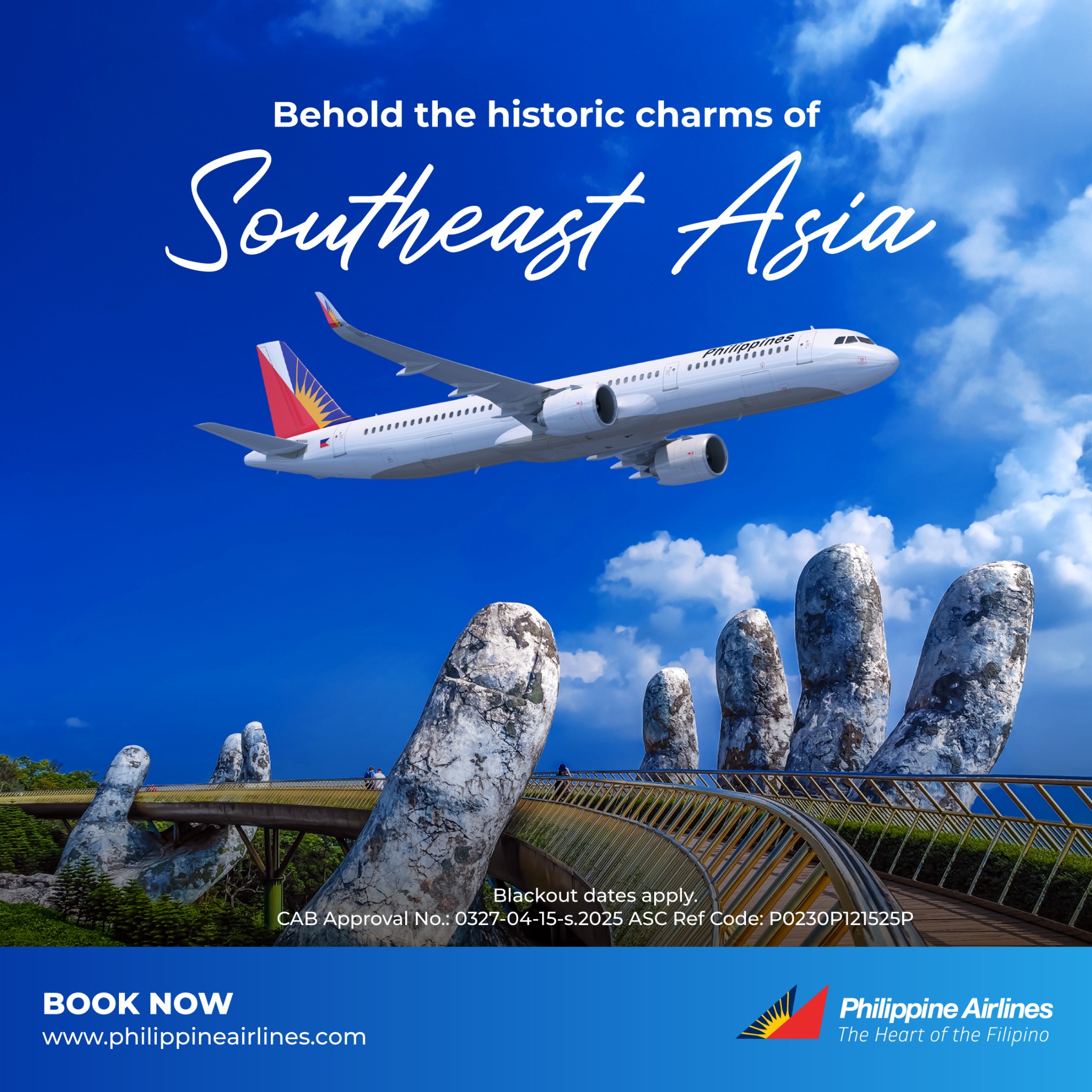 Philippine Airlines Facebook ad