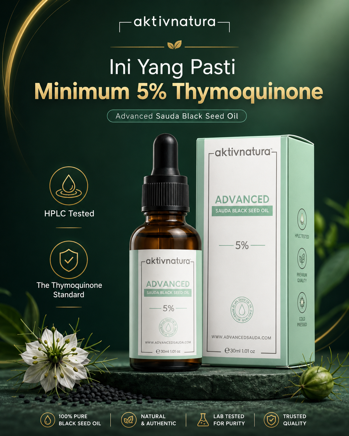 High TQ Black Seed Facebook ad from May 14, 2026