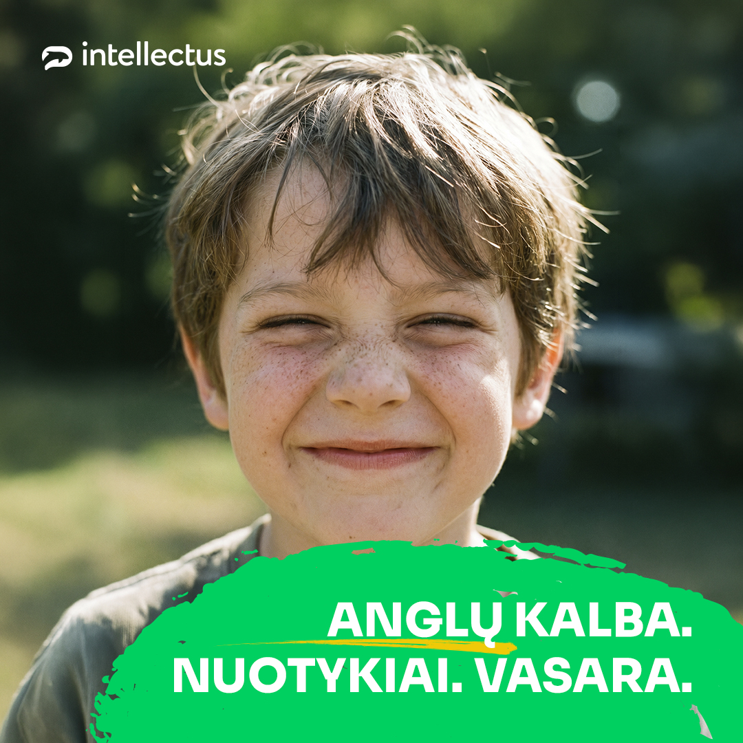 Anglų kalbos mokykla „Intellectus“ Facebook ad