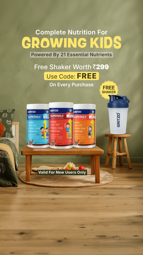 Gritzo - Personalized Nutrition For Your Child Facebook ad