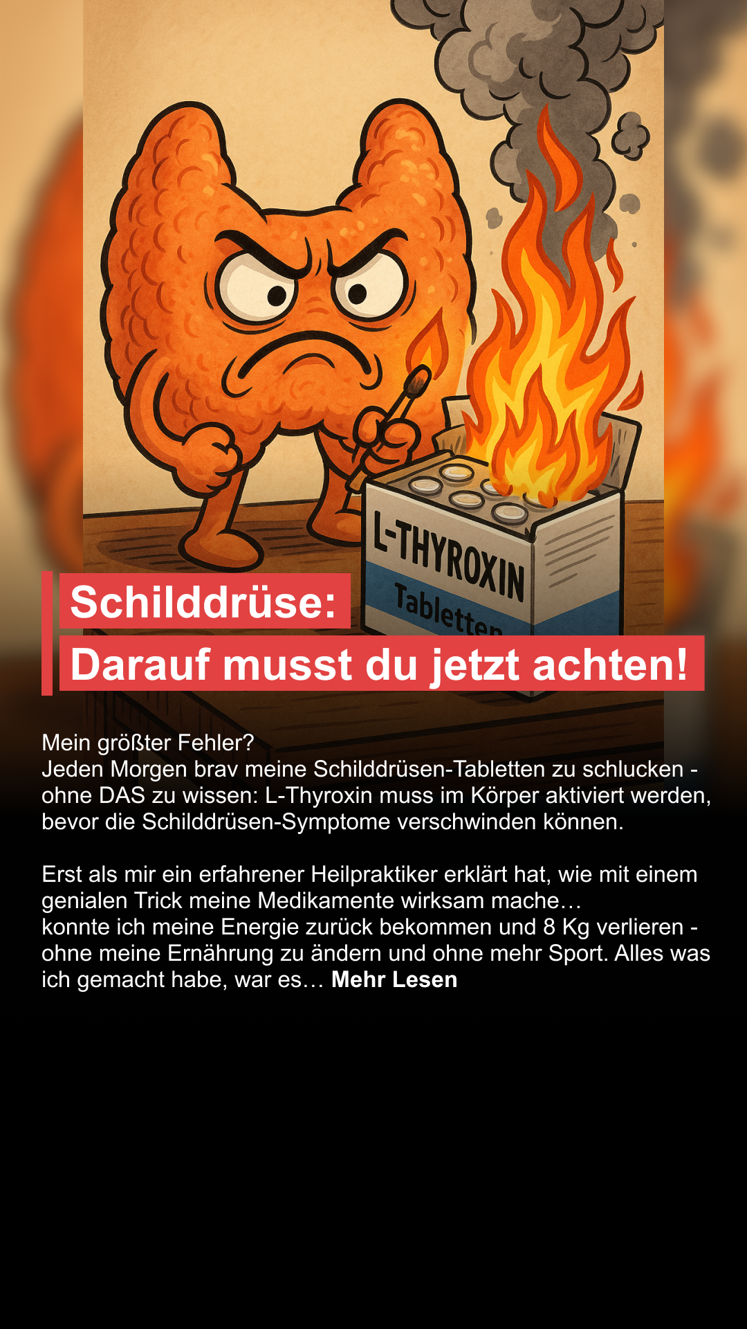 Mission Schilddrüse Facebook ad