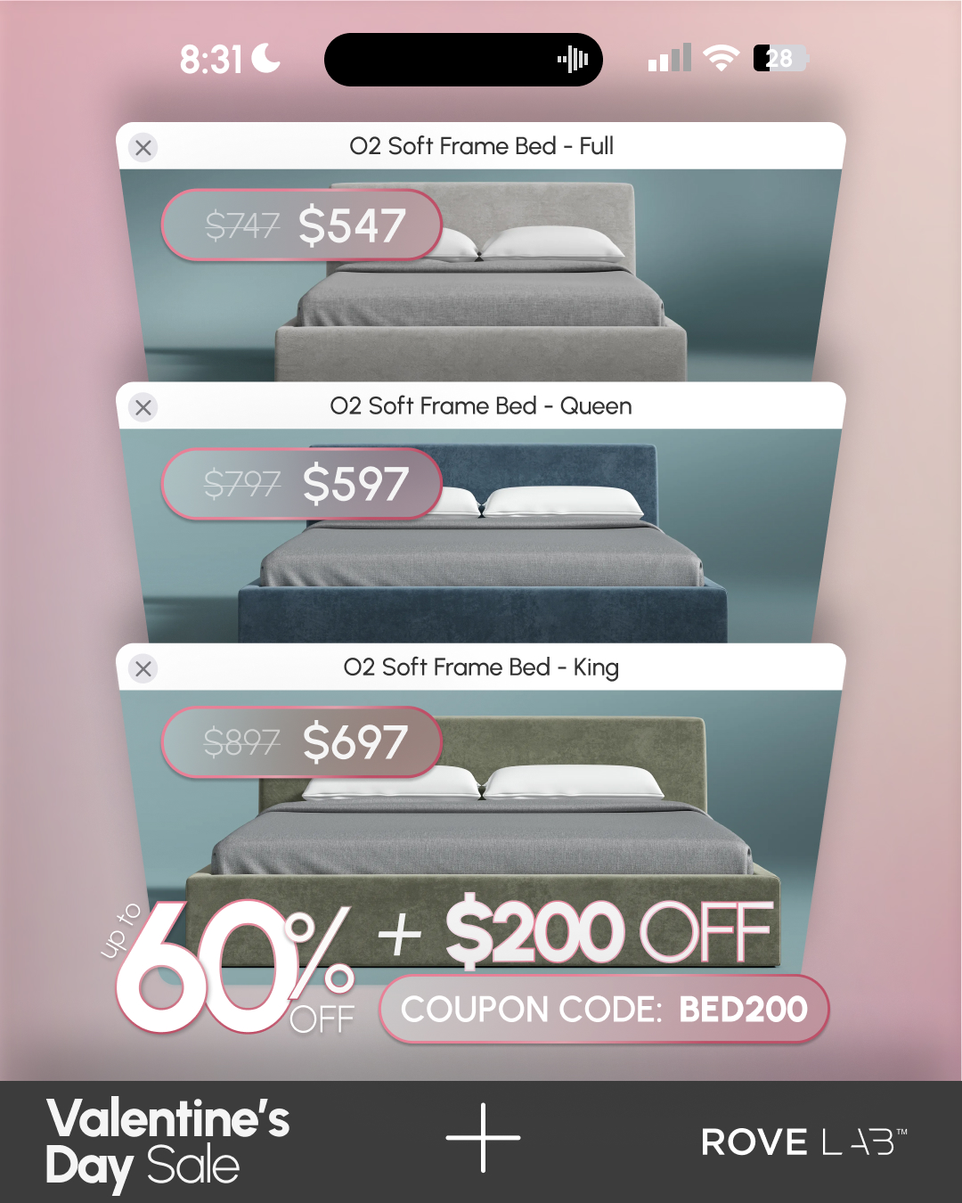 Rove Lab Facebook ad