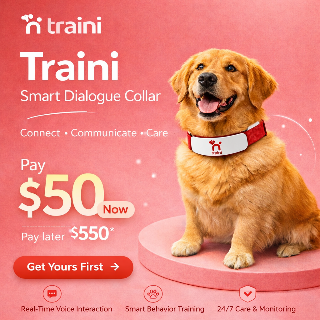 Traini- Dog training & Petgpt Facebook ad from Mar 13, 2026