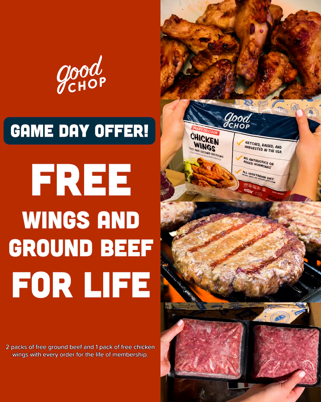 GoodChop Facebook ad