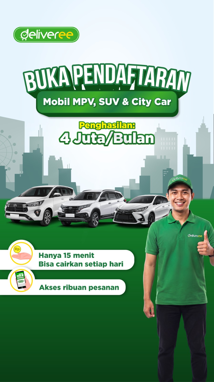 Ranger Deliveree Facebook ad from Jul 10, 2026
