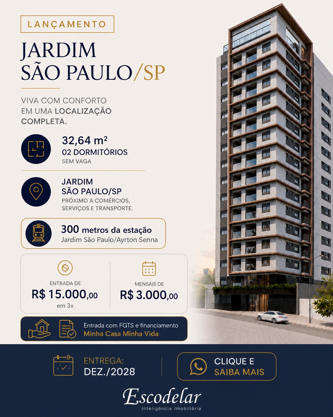 Escodelar Facebook ad: Conheça as condições