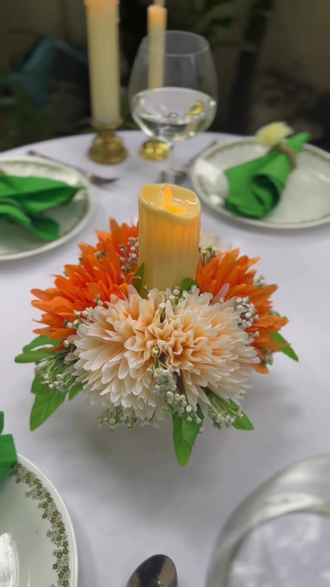 Floral Art by Nandini Facebook ad: Beautify Your Home in Seconds
