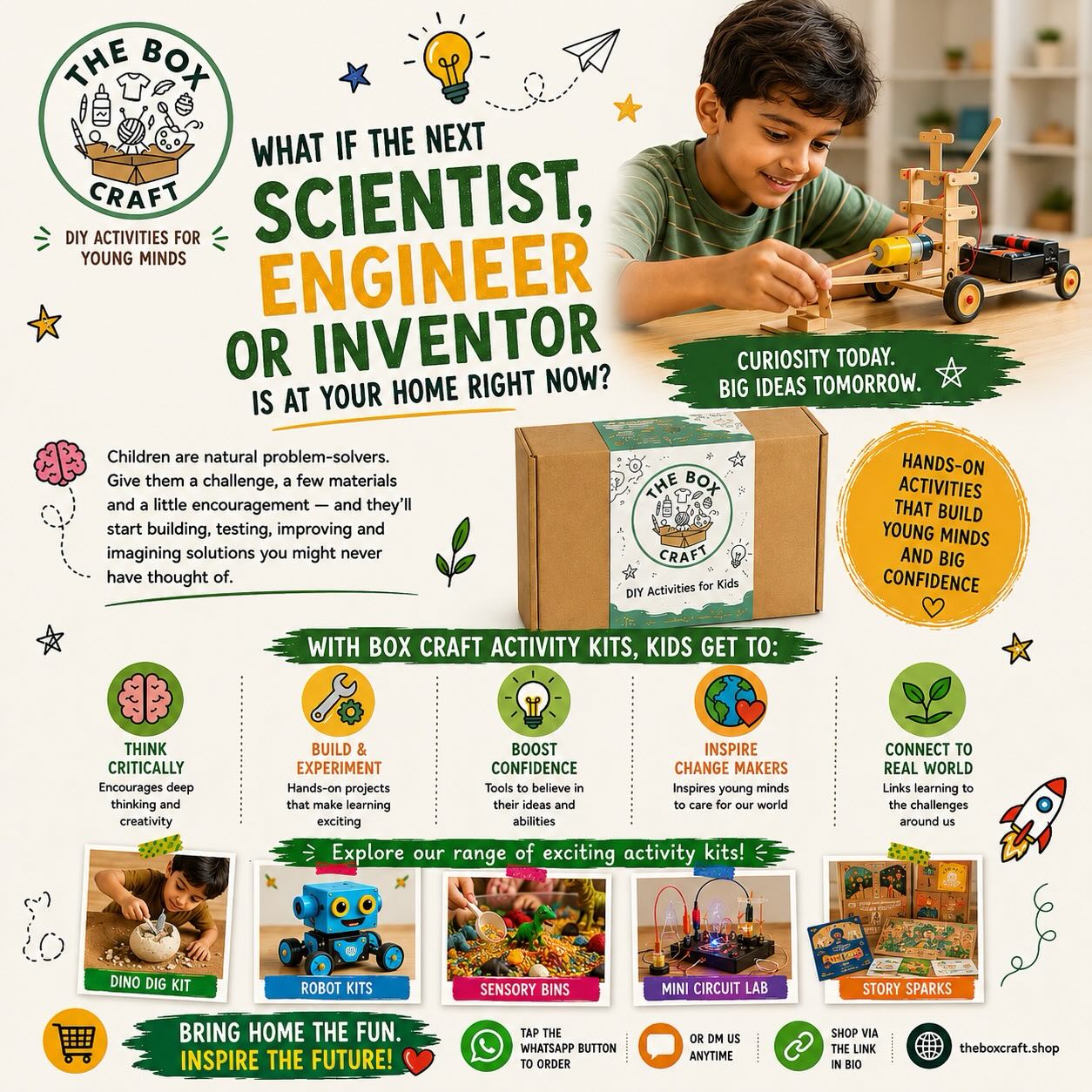 The Box Craft Facebook ad