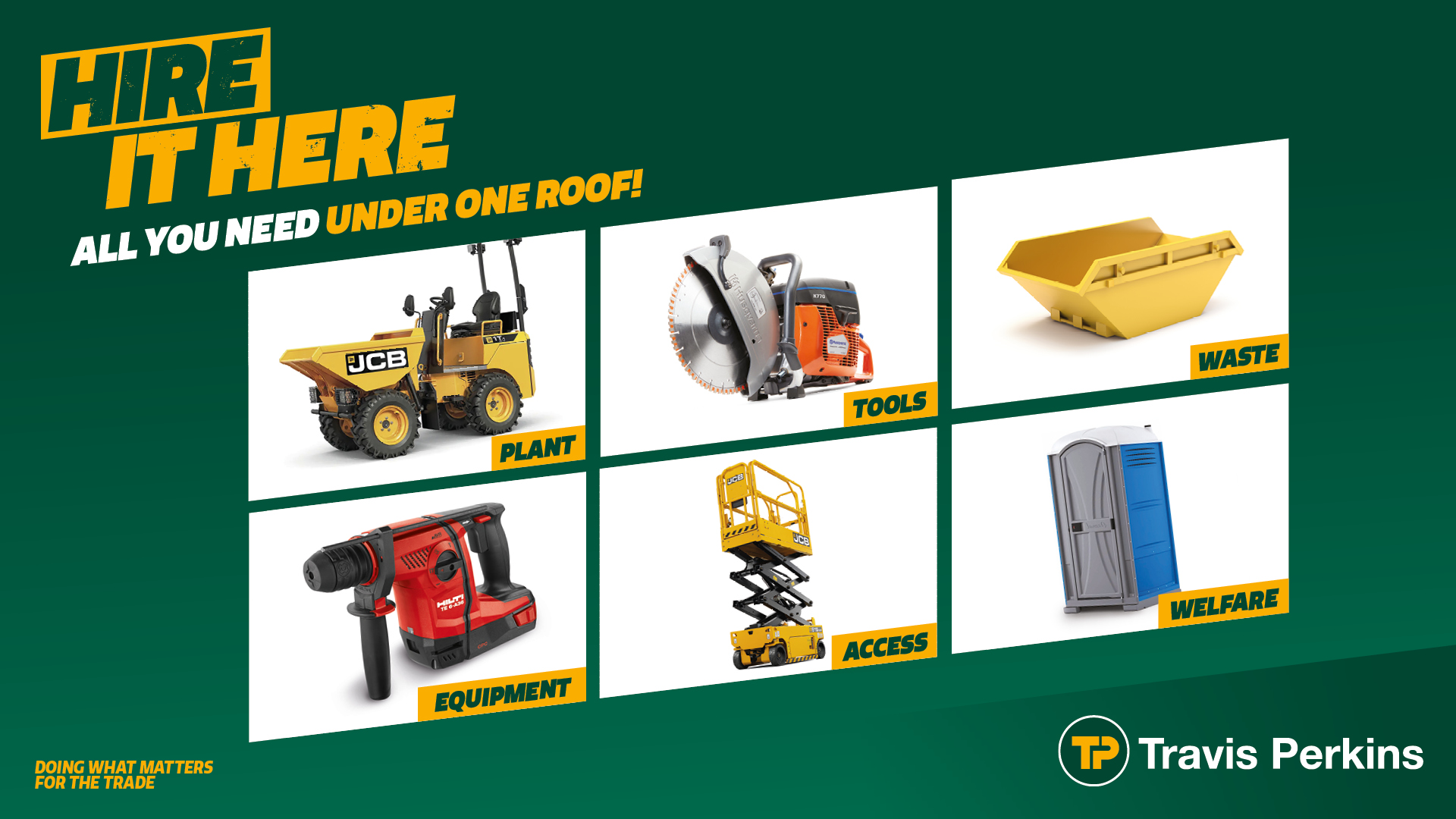 Travis Perkins Facebook ad