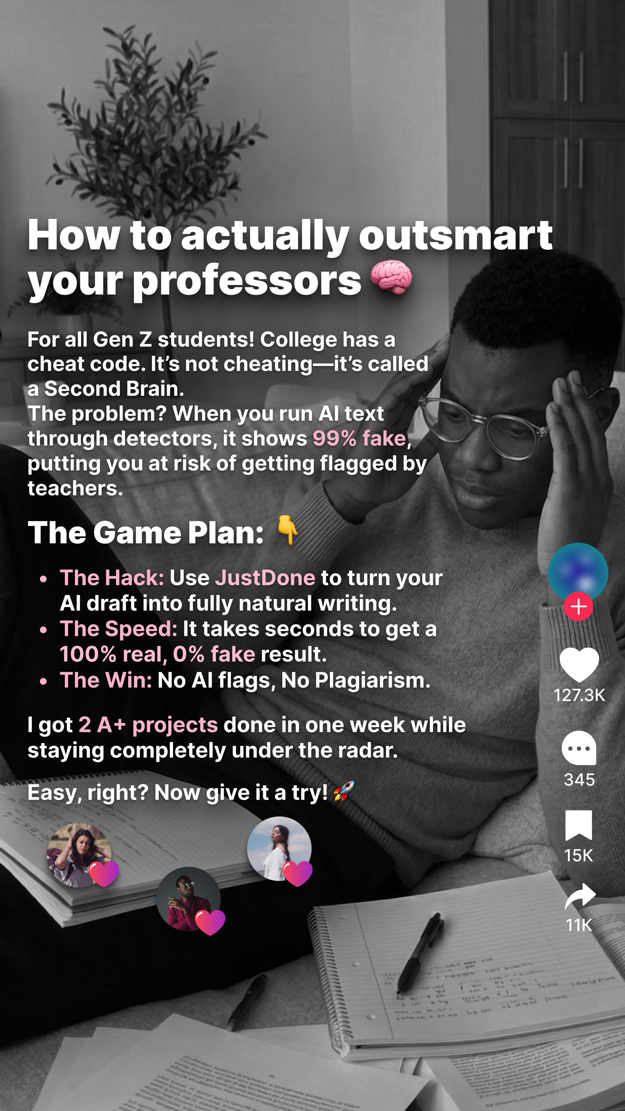 JustDone Facebook ad