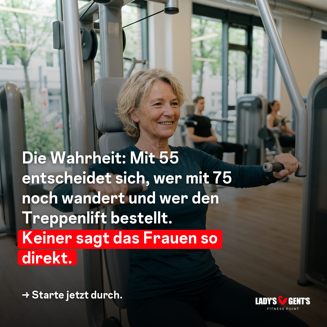 Ladys & Gents Fitness Point Facebook ad: Studio in Bemerode.