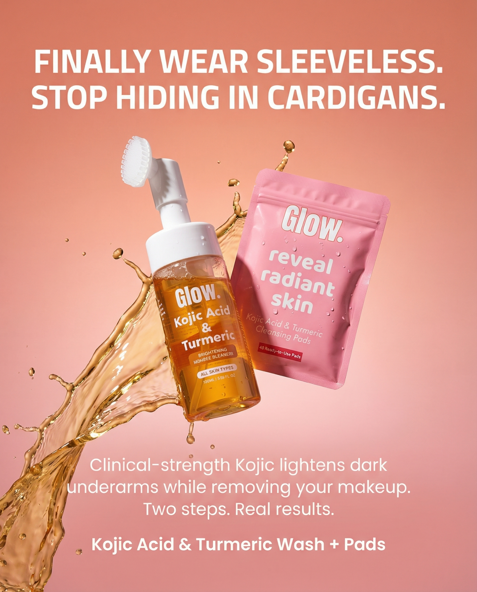 Glow Skin Facebook ad: Reveal Radiant Skin.