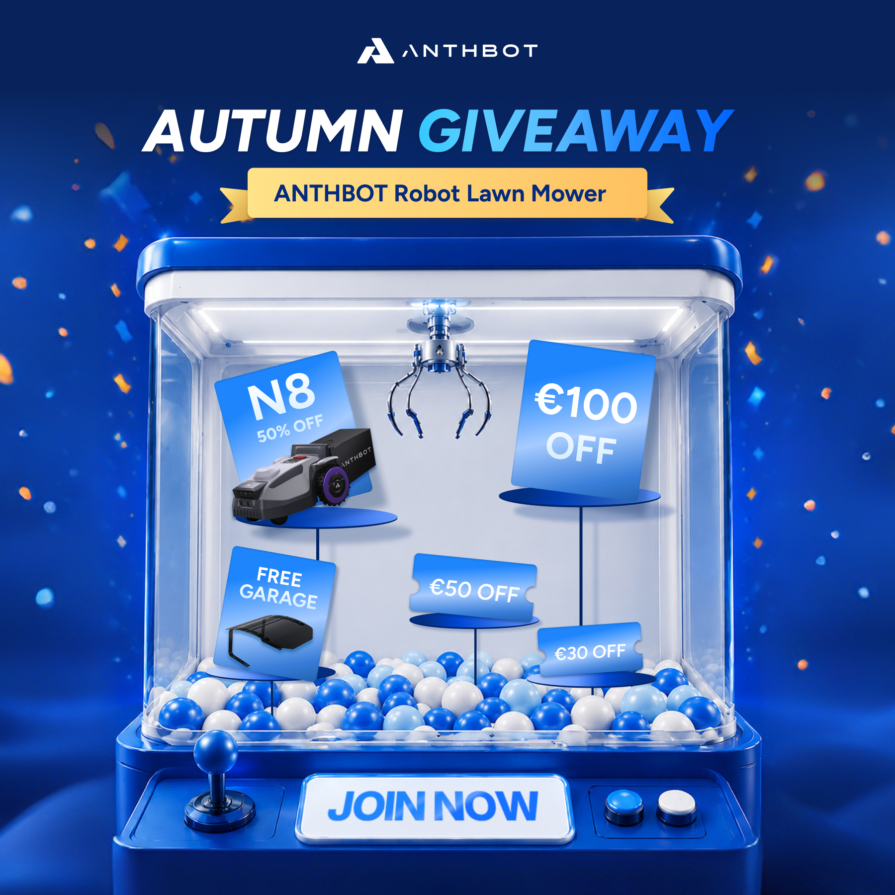 ANTHBOT Facebook ad: Autumn Sale Rewards