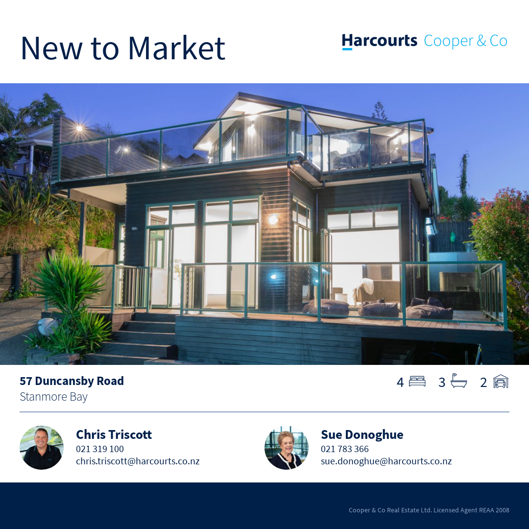 Harcourts Cooper & Co Real Estate Facebook ad