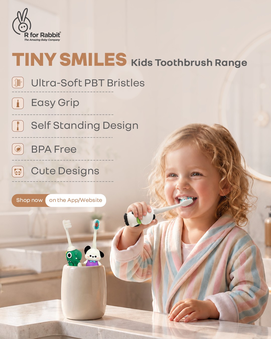 R for Rabbit - The Amazing Baby Company Facebook ad