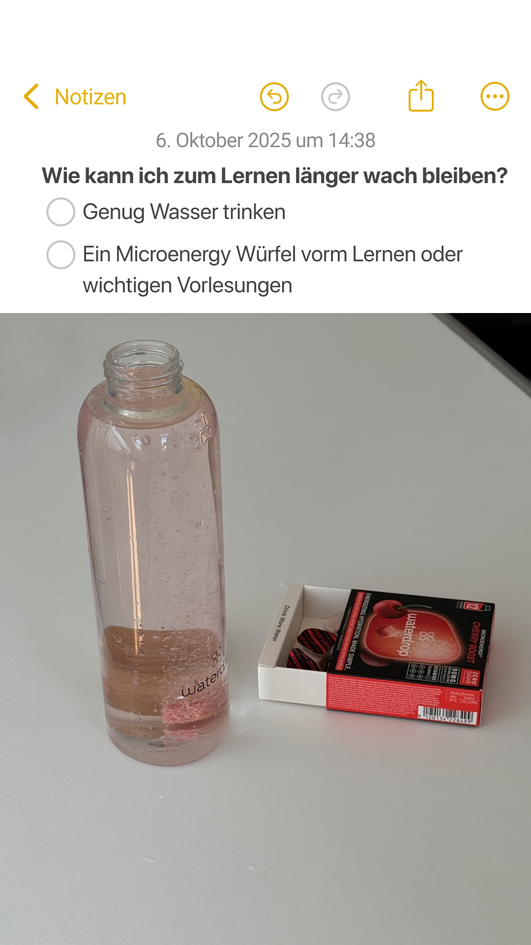 waterdrop Facebook ad