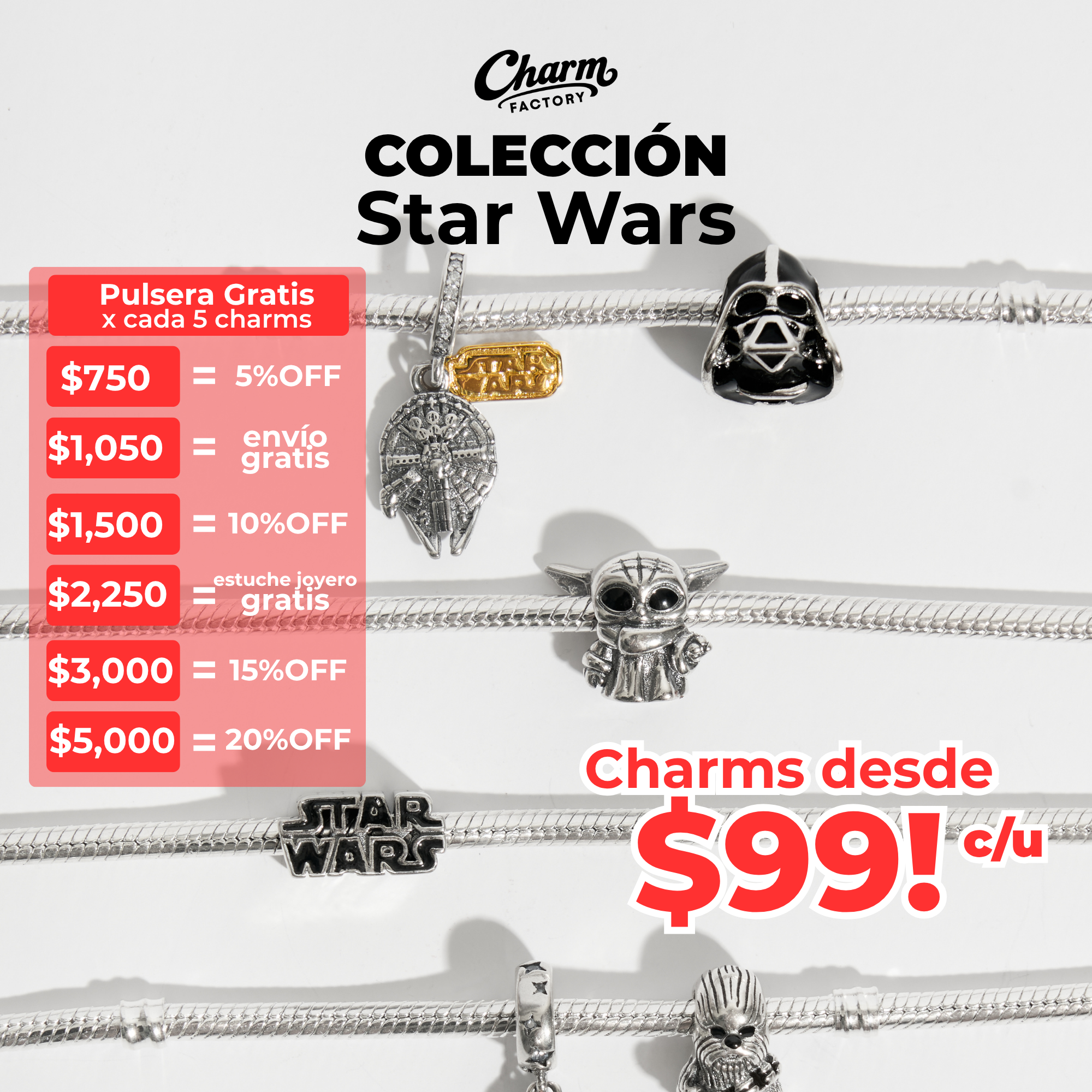 Proveedor Charm Factory Facebook ad