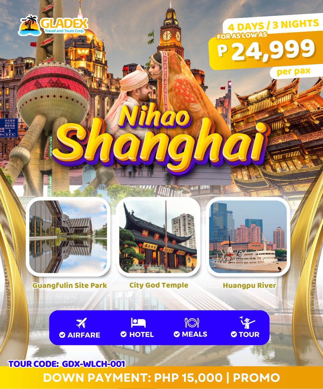 Gladex Travel & Tours Facebook ad
