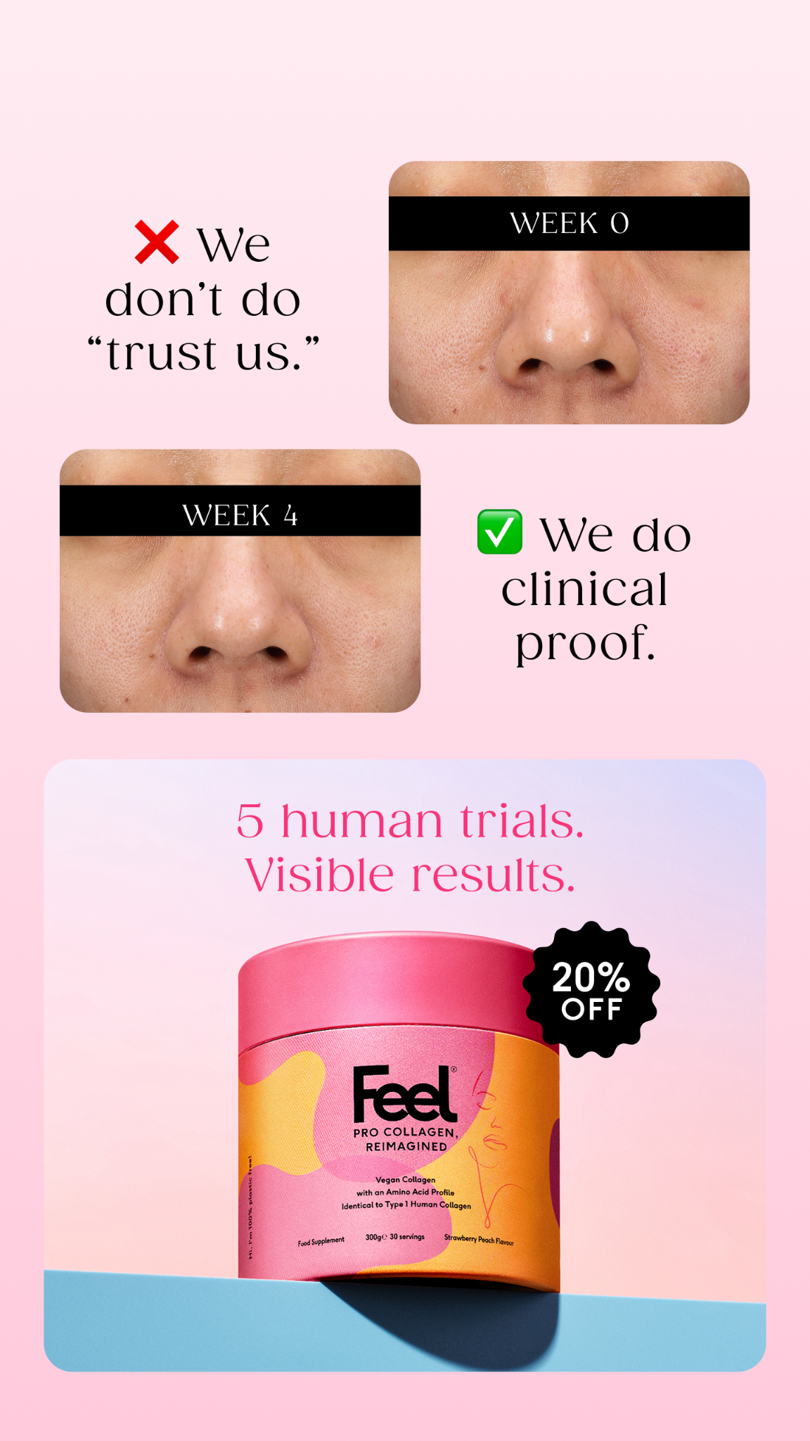 Feel Facebook ad
