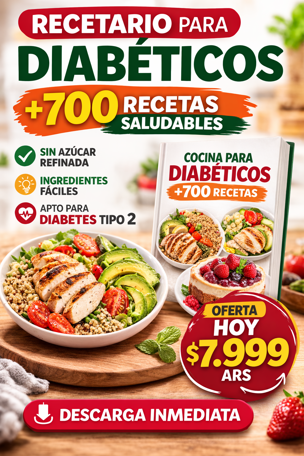 Recetario Sin Vueltas  Facebook ad