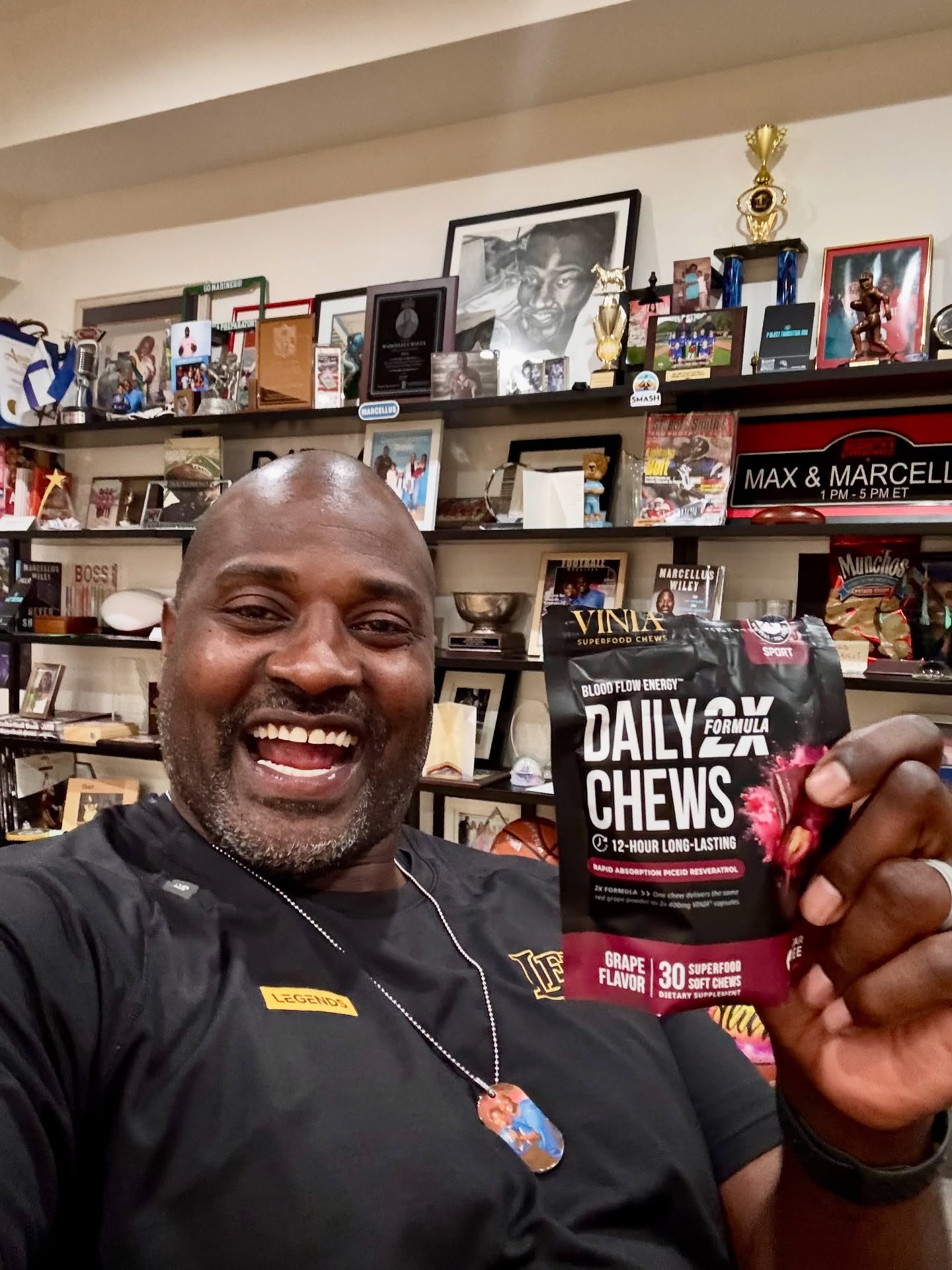 Marcellus Wiley Facebook ad